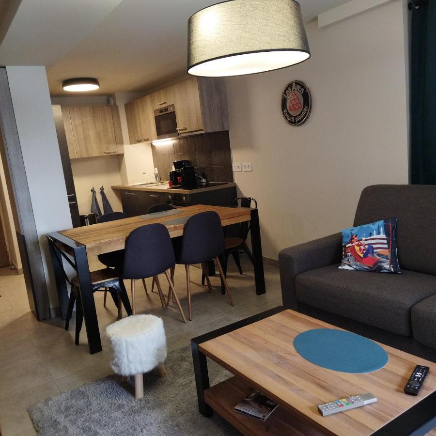 Arc 1800 Appartement 6-8 Pers,5 Cristaux, Avec Garage Les Arcs  Kültér fotó