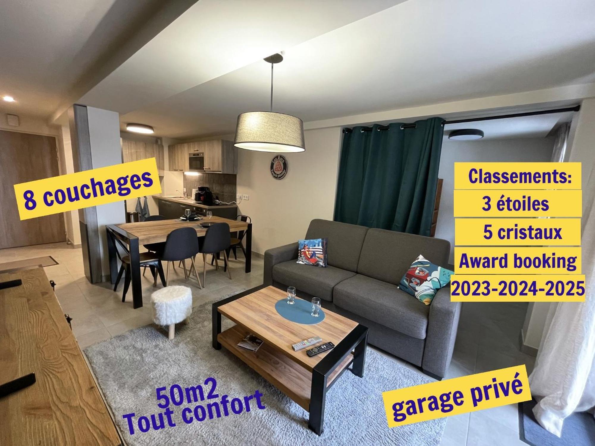 Arc 1800 Appartement 6-8 Pers,5 Cristaux, Avec Garage Les Arcs  Kültér fotó